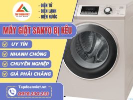 may giay sanyo bi keu tapdoanviet