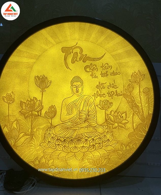 Tranh Trúc Chỉ Đức Phật TTC039 vẻ đẹp từ bi
