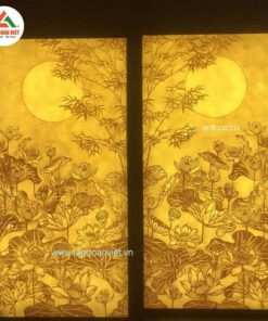 Alternative view of Tranh Trúc Chỉ Hoa Cúc TTC057 - Vẻ đẹp Thịnh Vượng, Trường Thọ