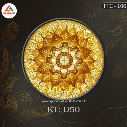Tranh Trúc Chỉ Mandala TTC106 đẹp sắc nét