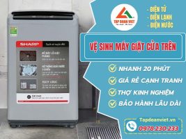 Vệ Sinh Máy Giặt Cửa Trên