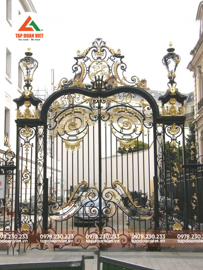 cổng nhà biệt thự đẹp xuất sắc