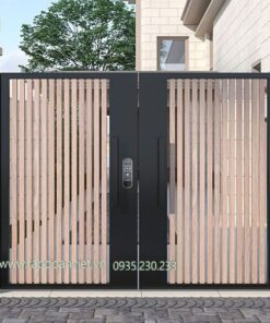 cong sat 2 canh hien dai