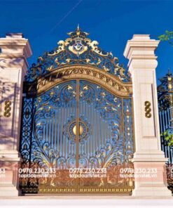 Alternative view of Cổng Sắt Biệt Thự 4 Cánh Hoàn Mỹ, Tráng Lệ