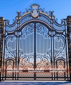 Cổng Sắt Biệt Thự 4 Cánh Hoàn Mỹ, Tráng Lệ