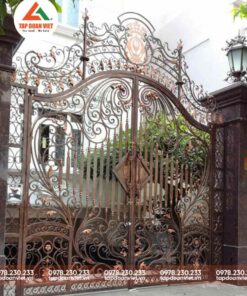 Alternative view of Cửa cổng 2 cánh đẹp, nổi bật