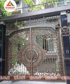 Alternative view of Cửa cổng sắt hộp kiểu dáng mới lạ, trang nhã