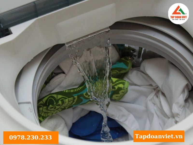 Dấu hiệu máy giặt LG không cấp nước 