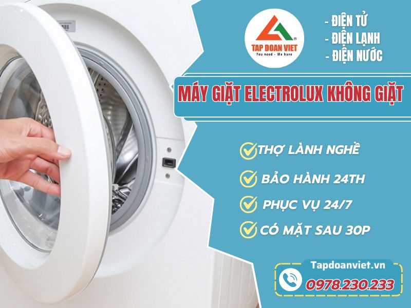 Thợ sửa máy giặt Electrolux tay nghề giỏi 