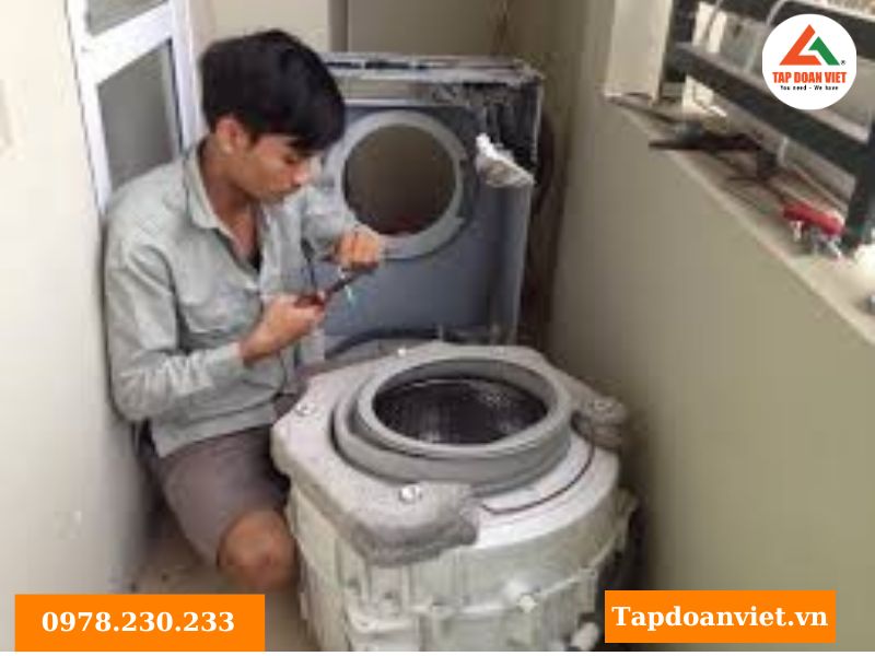 Dịch vụ sửa máy giặt LG bị chảy nước và các lỗi khác