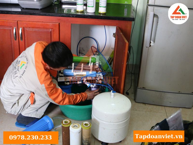 Sửa máy lọc nước tại 12 quận Hà Nội 