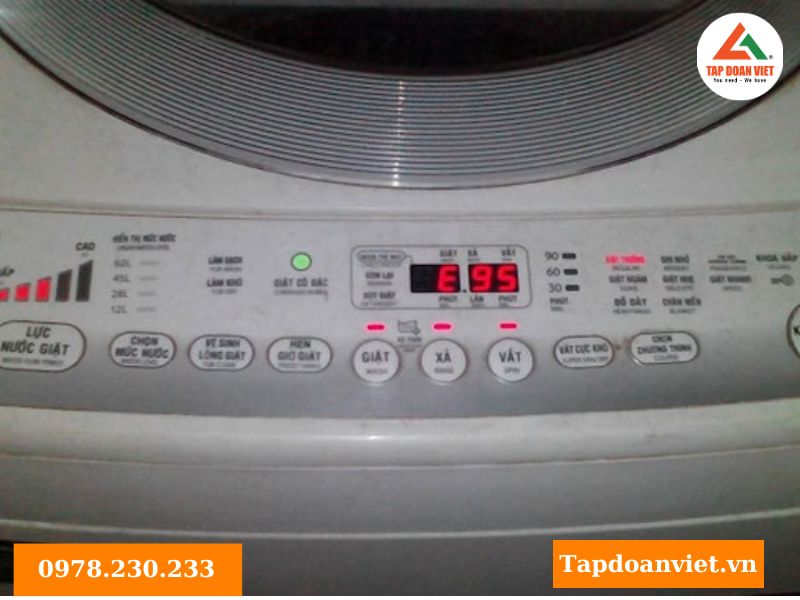 Bảng mã lỗi máy giặt Toshiba nội địa mới nhất 