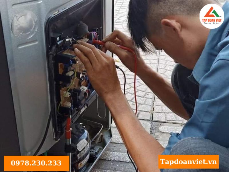 Cam kết dịch vụ sửa tủ lạnh Samsung tại nhà uy tín của Tập Đoàn Việt 