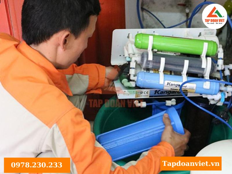 Dịch vụ thay lõi lọc nước uy tín tại nhà của Tập Đoàn Việt 