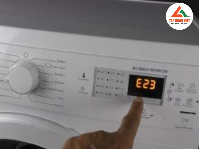 Nguyên nhân và cách sửa lỗi E23 máy giặt Electrolux