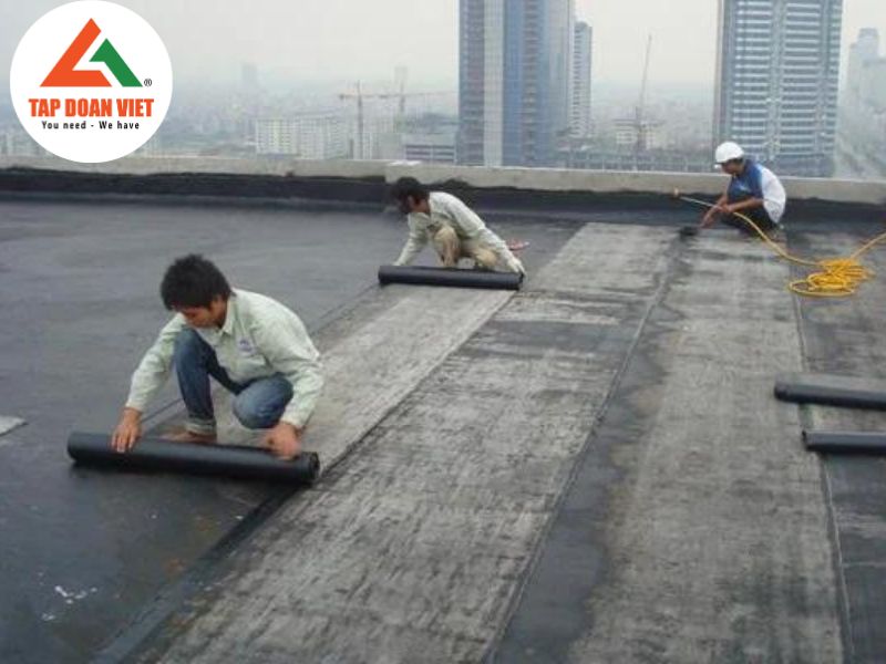 Công dụng tuyệt vời của vật liệu chống thấm dột