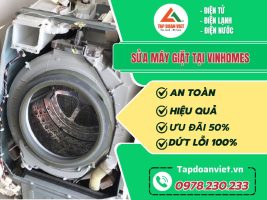 sua may giat tai vinhomes tapdoanviet
