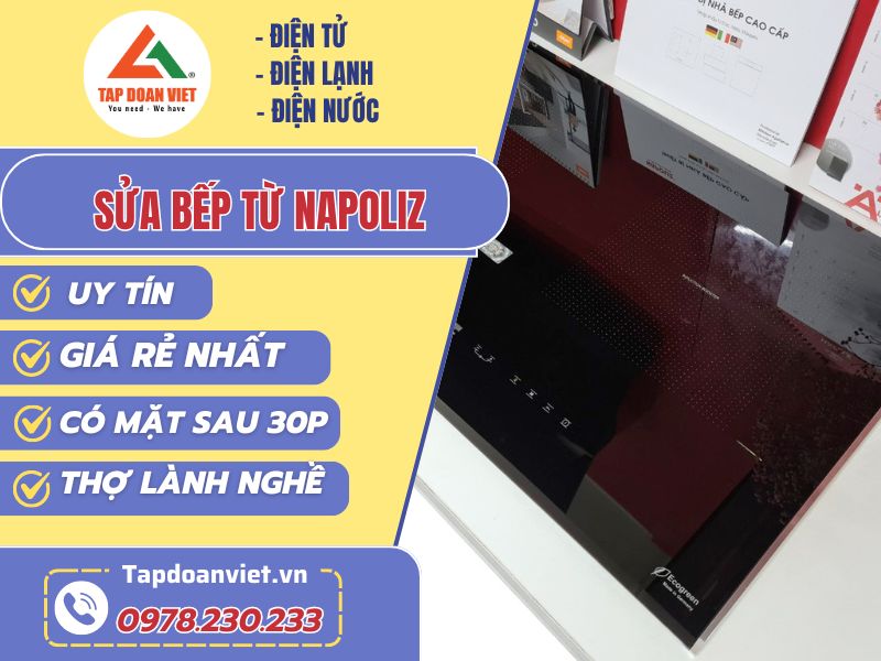 Thợ sửa bếp từ Napoliz tay nghề giỏi 