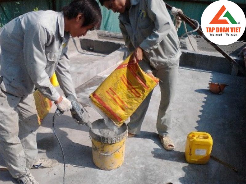 Ứng dụng của chống thấm Sika