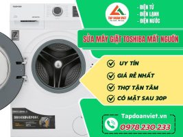 sua may giat toshiba mat nguon tapdoanviet