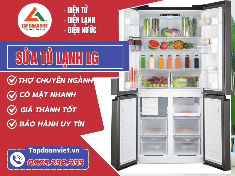 Địa chỉ sửa tủ lạnh LG chính hãng - Giá tốt, thợ tay nghề giỏi 