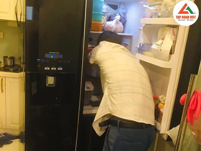 Tapdoanviet dịch vụ sửa tủ lạnh Hitachi không làm đá uy tín