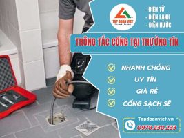 thông tắc cống tại Thường Tín-Tapdoanviet