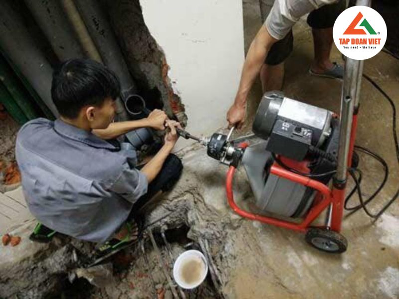 Các dịch vụ thông tắc cống tại Linh Đàm của Tập Đoàn Việt cung cấp 