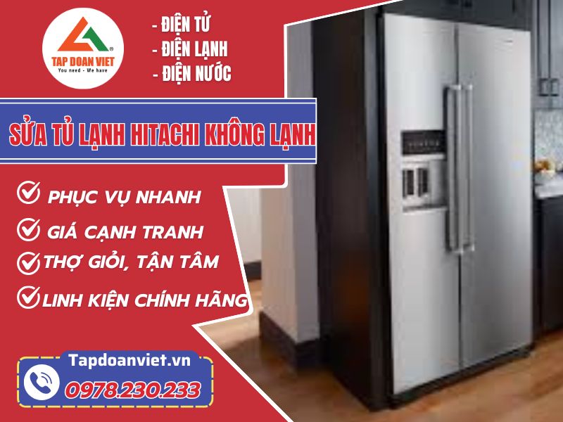 6 lý do tủ lạnh Hitachi không lạnh, cách sửa nhanh chóng tại nhà