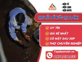 thau rua be nuoc tai ba dinh tapdoanviet