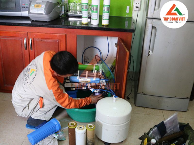 Tập Đoàn Việt cam kết dịch vụ sửa chữa máy lọc nước hàng đầu 