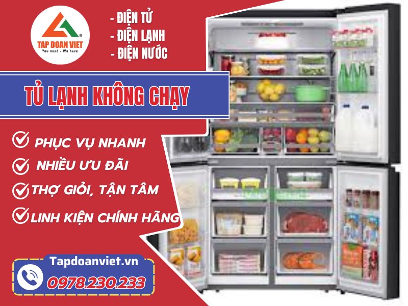 Tủ lạnh không chạy - Nguyên nhân và cách sửa mới nhất 