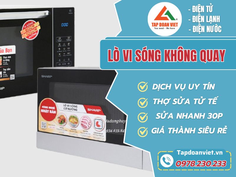 lò vi sóng không quay​ 