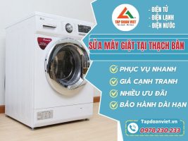 sua may giat tai thach ban Tapdoanviet