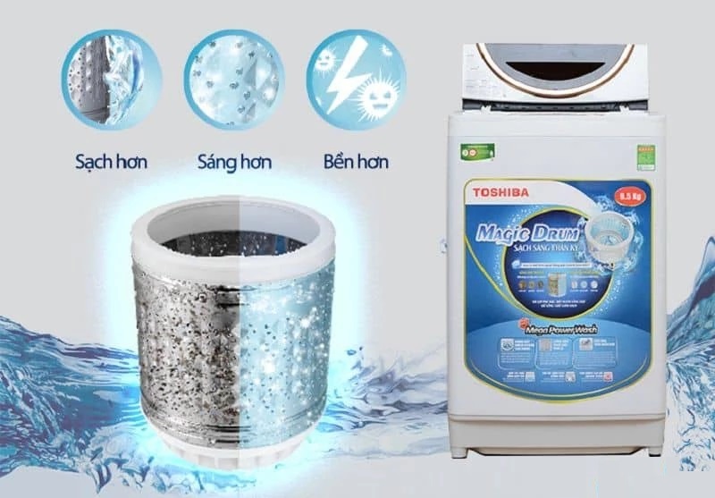 Dụng cụ vệ Sinh Máy Giặt Tại nhà