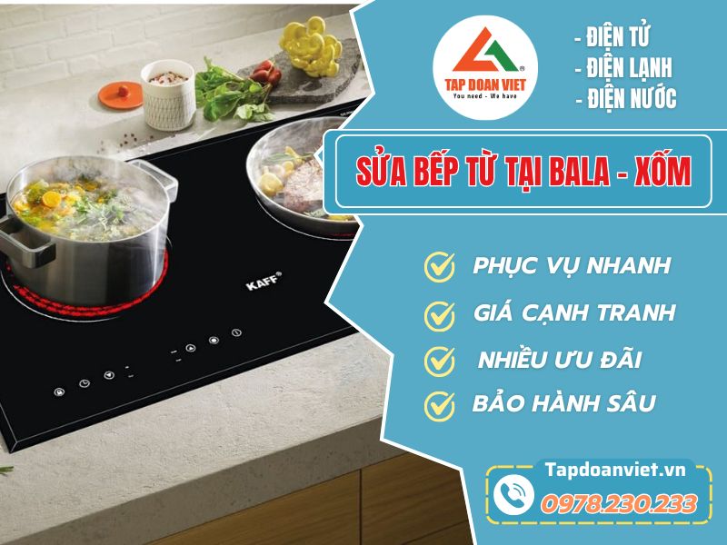 Giải pháp nhanh chóng cho sửa bếp từ tại Ba La - Xốm