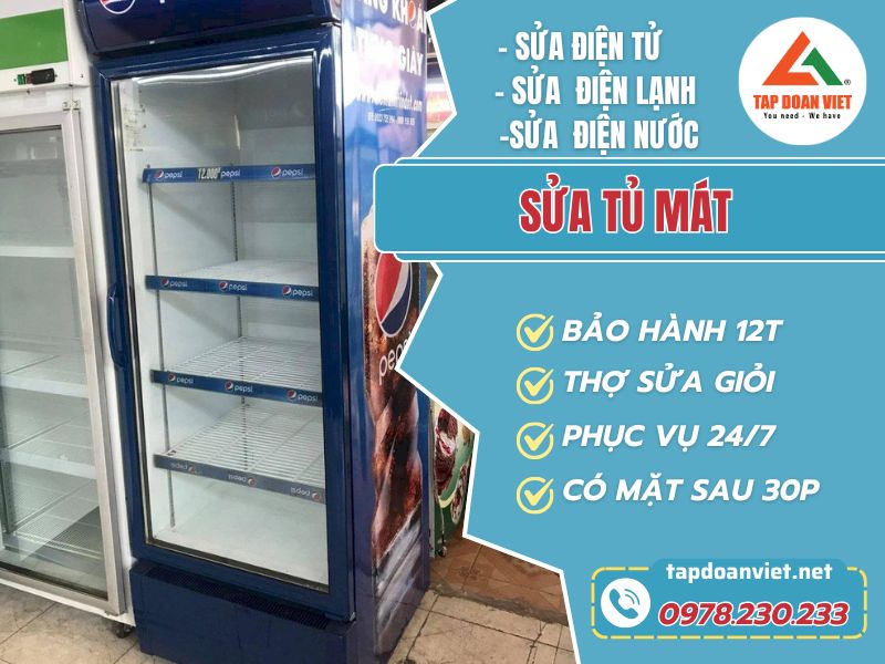 Thợ sửa tủ mát Tập Đoàn Việt tay nghề giỏi 