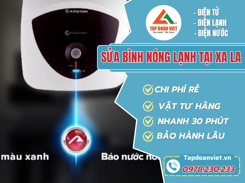 Dịch vụ Sửa bình nóng lạnh tại Xa La giá ưu đãi