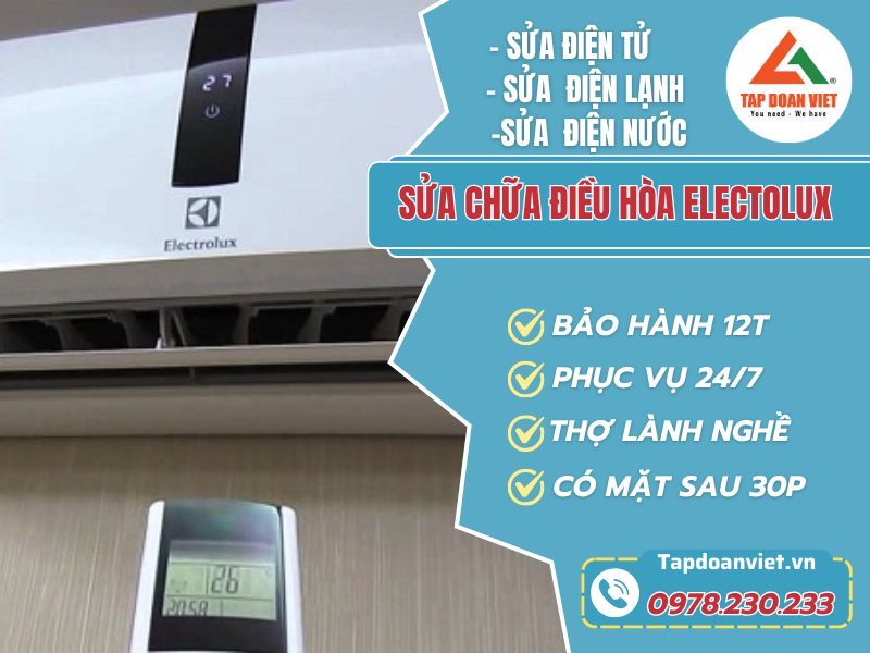 Thợ sửa chữa điều hòa Electrolux tay nghề giỏi 