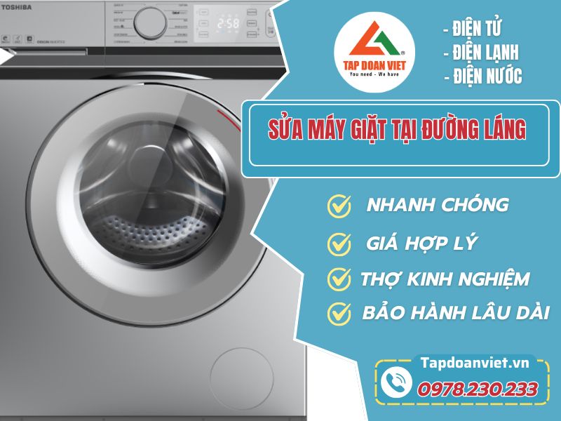 Địa chỉ tin cậy để sửa máy giặt tại đường Láng