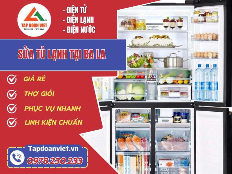 Dịch vụ sửa tủ lạnh tại Ba La chuyên nghiệp