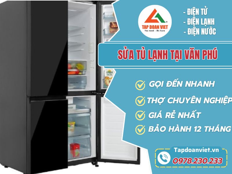 Dịch vụ sửa tủ lạnh tại Văn Phú uy tín và chuyên nghiệp