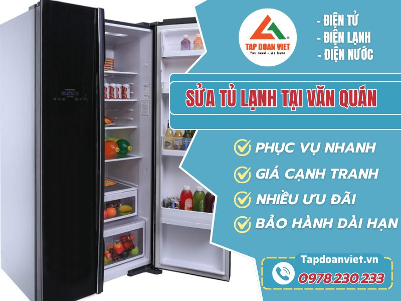 Dịch vụ sửa tủ lạnh tại Văn Quán chuyên nghiệp và uy tín