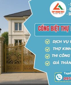 Cong Biet Thu Dep Tapdoanviet
