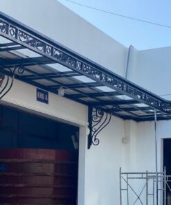 Alternative view of Mẫu mái kính sắt nghệ thuật giá tốt, thi công trọn gói