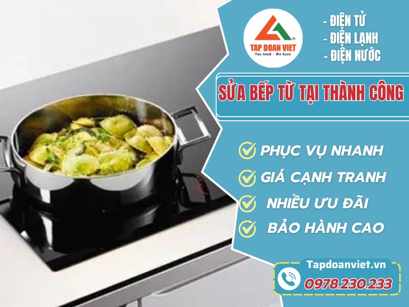 Giá cả hợp lý cho dịch vụ sửa bếp từ tại Thành Công