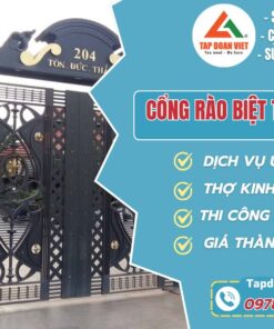 Cong Rao Biet Thu Tapdoanviet