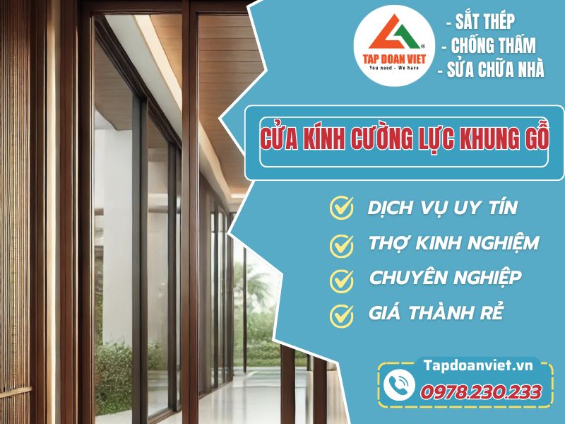 Cua Kinh Cuong Luc Khung Go Tapdoanviet