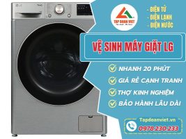 Vệ Sinh Máy Giặt Lg