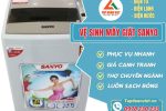 Vệ Sinh Máy Giặt Sanyo